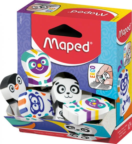 27 Goma de borrar Maped Fun Ergo multicolor