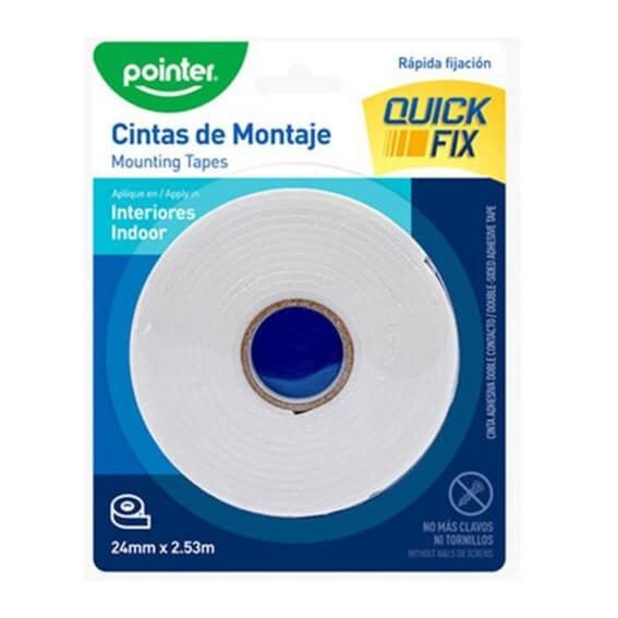 Cinta Doble Faz 24mmx2.53m*