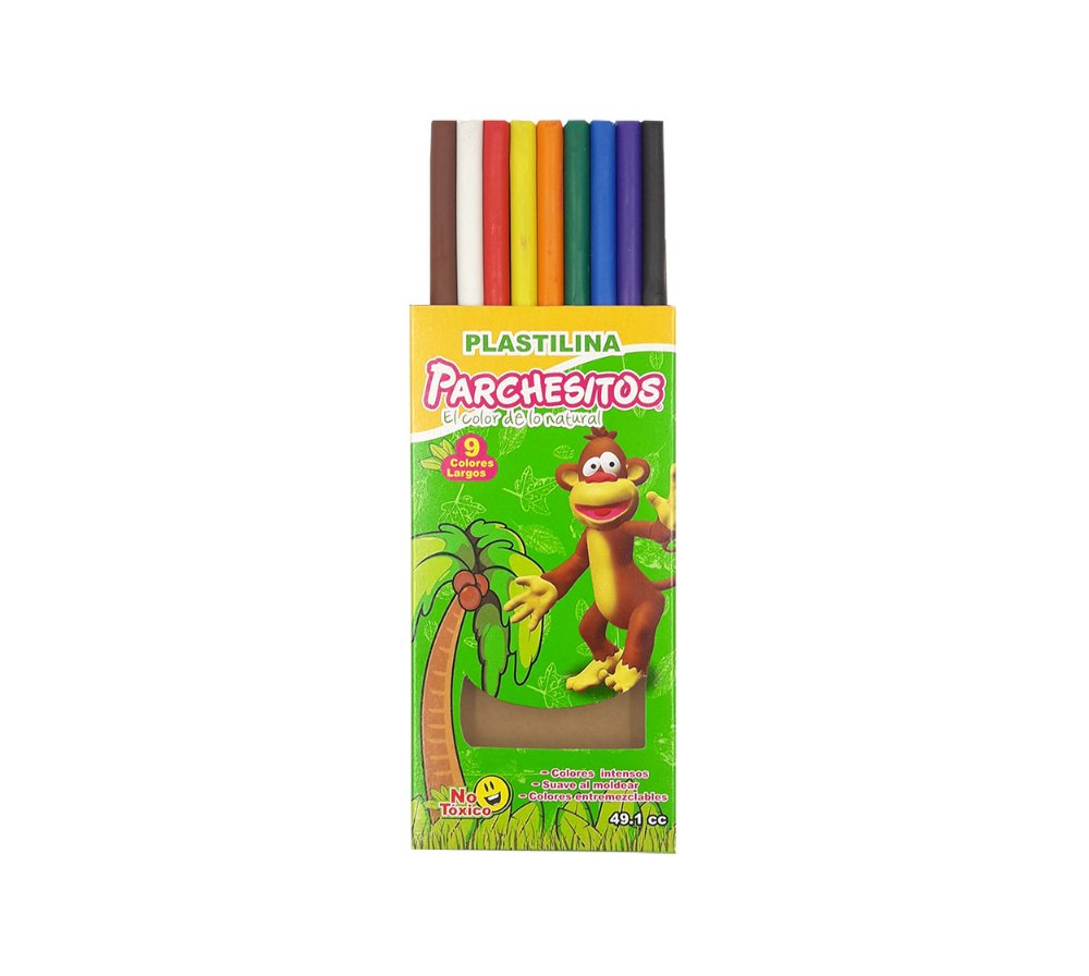 Plastilina Larga Parchesitos