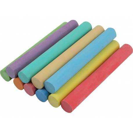 Tizas de Colores Pasteles