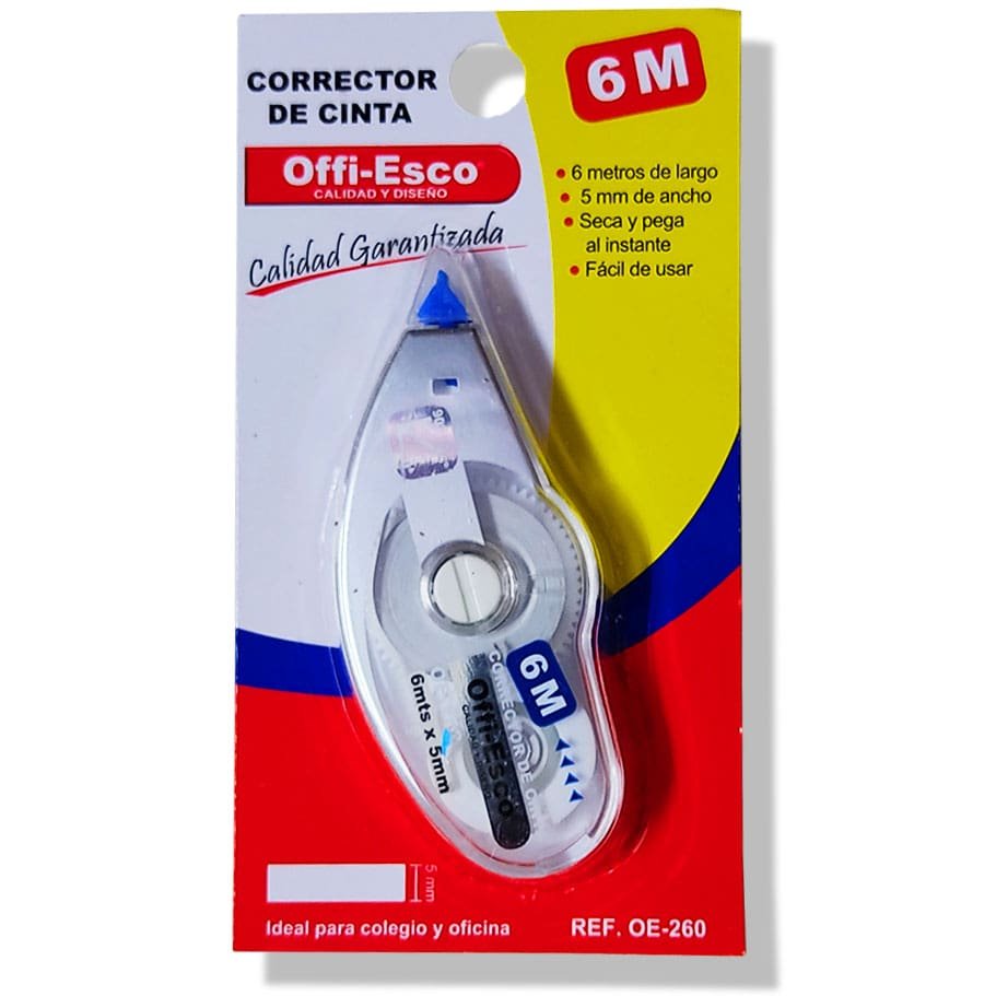 Corrector en Cinta*