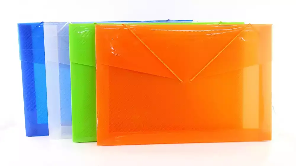 Carpeta Plastica Fuelle Lisa