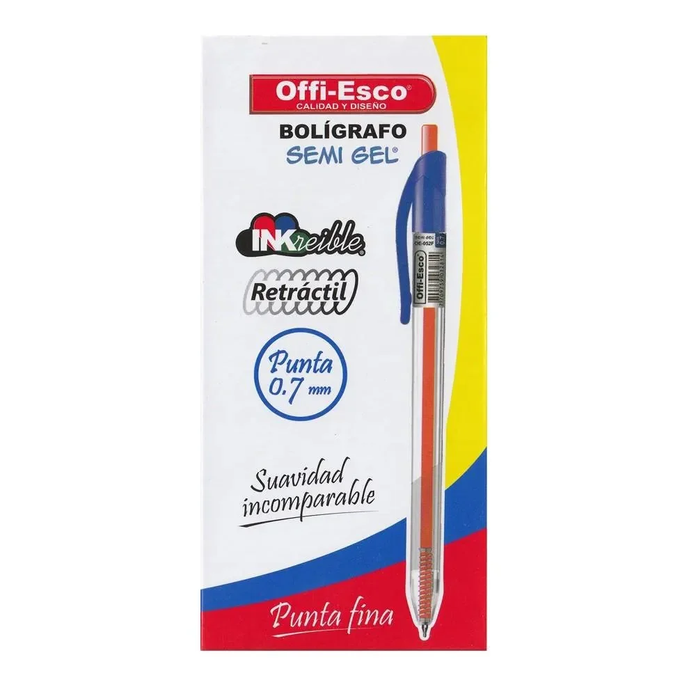 Boligrafo RT Offis  - Azul*