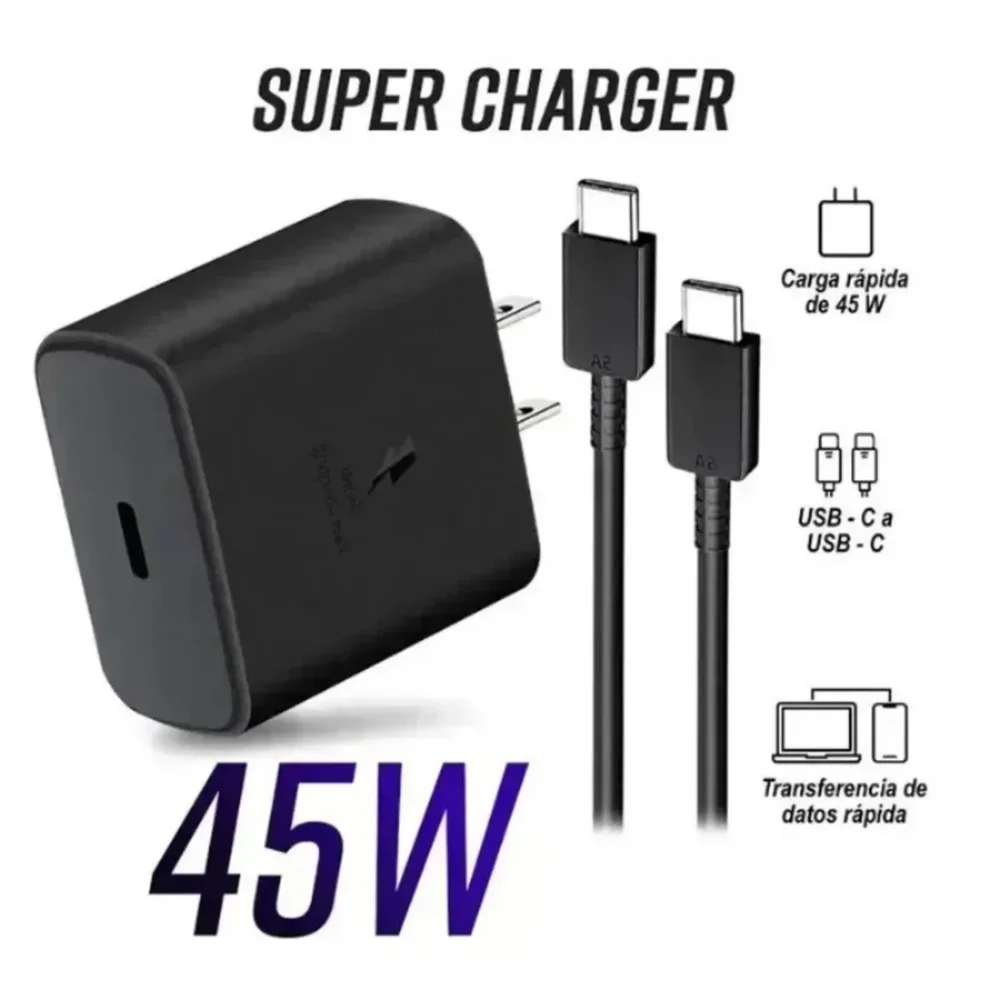 Cargador Samsung 45W*
