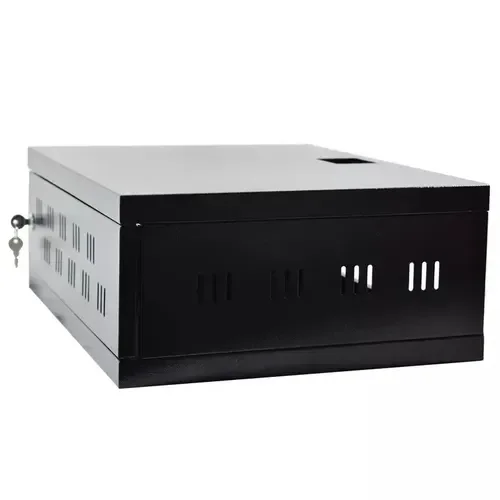 GABINETE (RACK) DE PARED 5RU FONDO 40 NEGRO 29X52X40