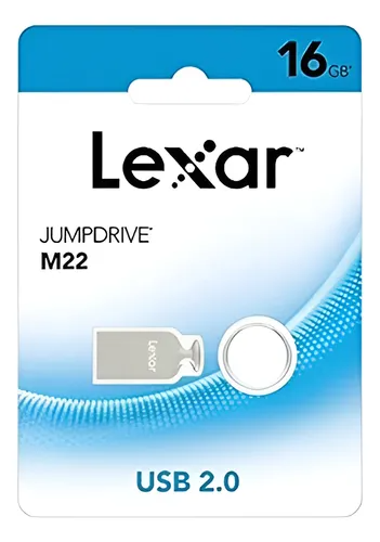 MEMORIA LEXAR 16 GB USB 2.0 METALICA M22