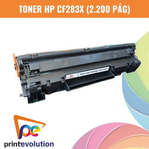 TONER CF283X (83X) COMPATIBLE CON HP 2200 PAG. APROX
