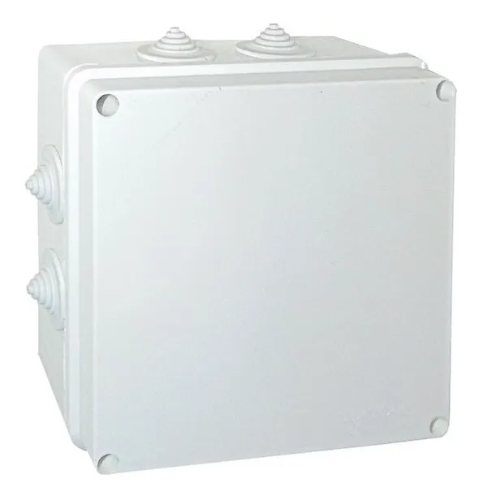 CAJA DE PASO 15X15X70 BLANCA TORNILLO PLÁSTICO