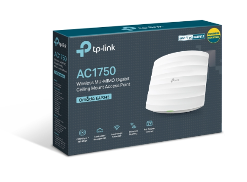 AC1750 EAP245 BANDA DUAL INALÁMBRICA GIGABIT CON PUNTO DE ACCESO DE MONTAJE EN TECHO