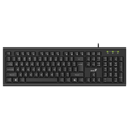 TECLADO GENIUS KB-113 CLÁSICO, ESPAÑOL, COLOR NEGRO