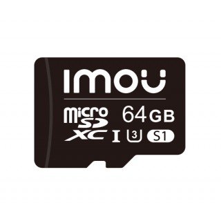 MEMORIA MICRO SD IMOU S1 64GB ALTA VELOCIDAD UHS-I