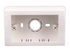CAJA DE MECANISMO BLANCA DE SOBREPONER 40 MM