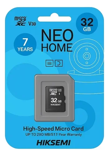 MEMORIA MICRO SD HIKSEMI 32GB VIDEO VIGILANCIA