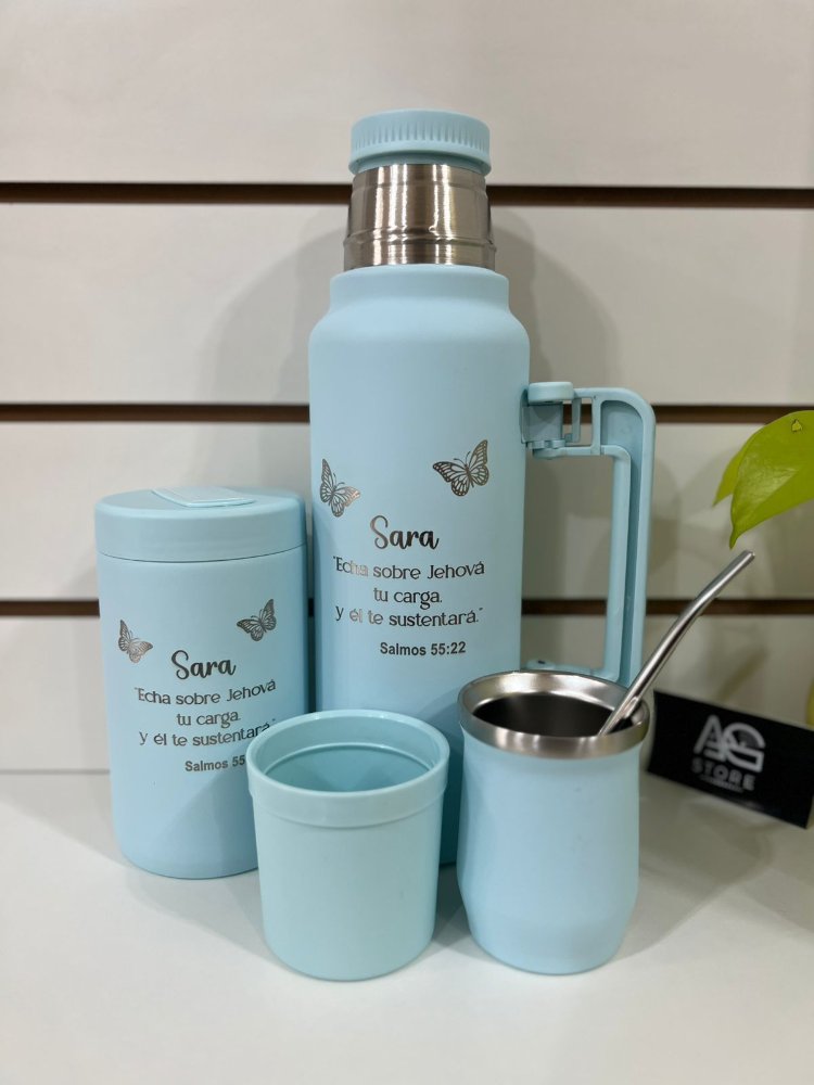 Kit Matero 2 en 1 de 1L Celeste