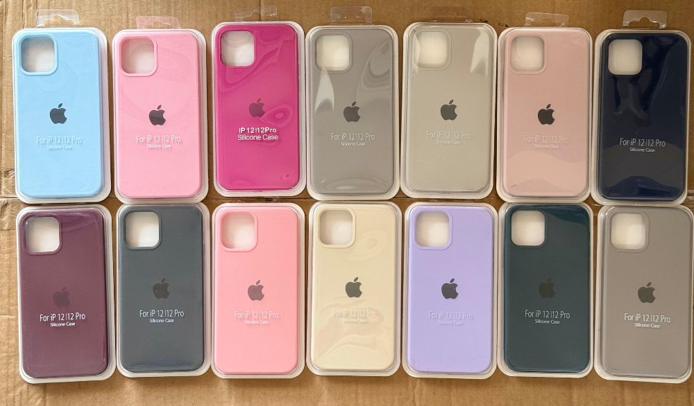 Case Iphone 12 Pro Max Silicona