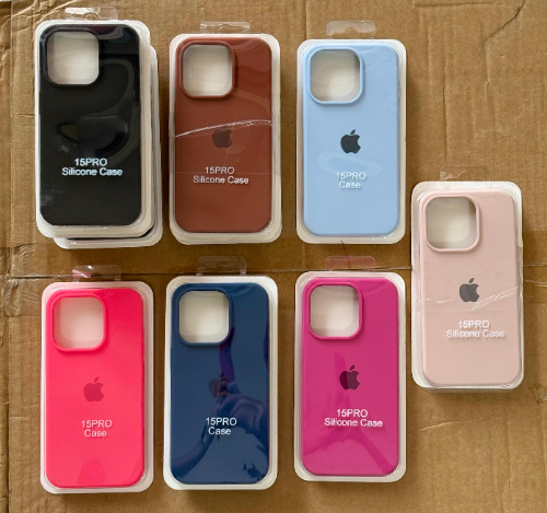 Case Iphone 15 Pro Silicona