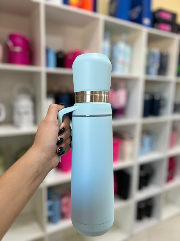 Termo de Mate 1.0L Celeste