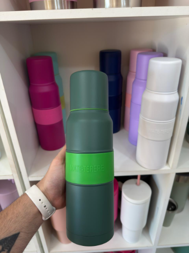 Termo Autocebante 1L VERDE