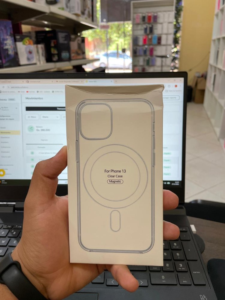 Case Iphone 13 Transparente Magsafe