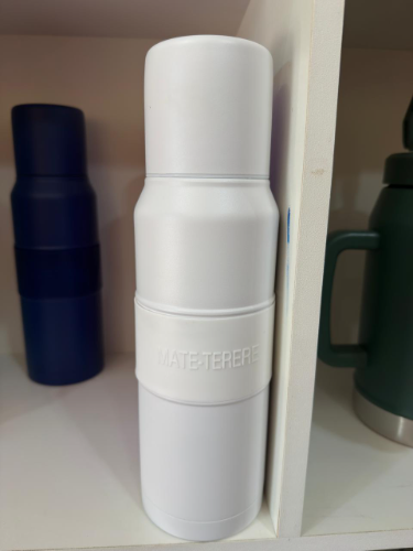 Termo Autocebante 1L BLANCO