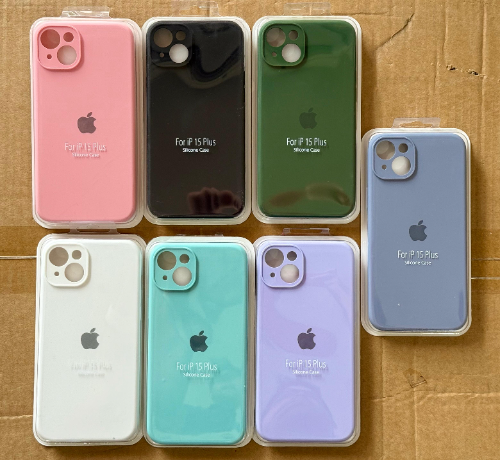 Case Iphone 15 Plus Silicona