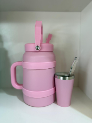Kit Garrafita de 1.9L Rosa
