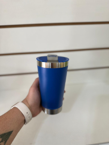 Vaso cervecero 473 ML AZUL