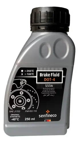 FLUIDO DE  FRENO DOT 4 250ML SENFINECO