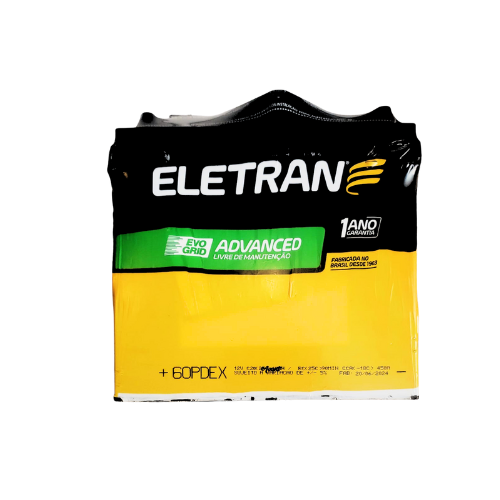 Bateria Eletran 60AH Borne fino