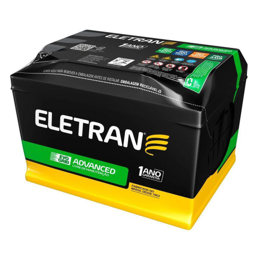 Bateria Eletran 65AH Positivo derecho