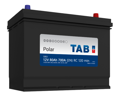 BATERIA TAB POLAR-S 80 AH +D