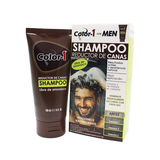 BAMBU SHAMPOO REDUCTOR DE CANAS COLOR 1 FOR MEN