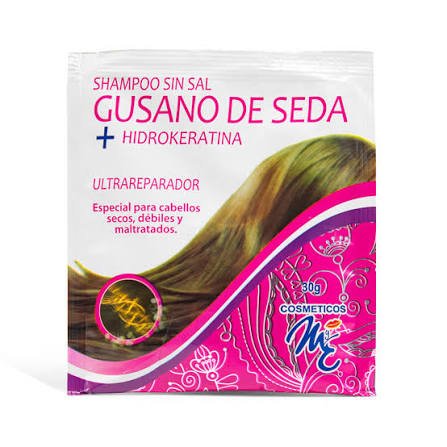 BAMBU SAHMPOO SACHET DOY PACK GUSANO DE SEDA X 30GR