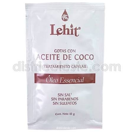 BAMBU LEHIT SACHET ACEITE DE GOTAS DE COCO 10GR