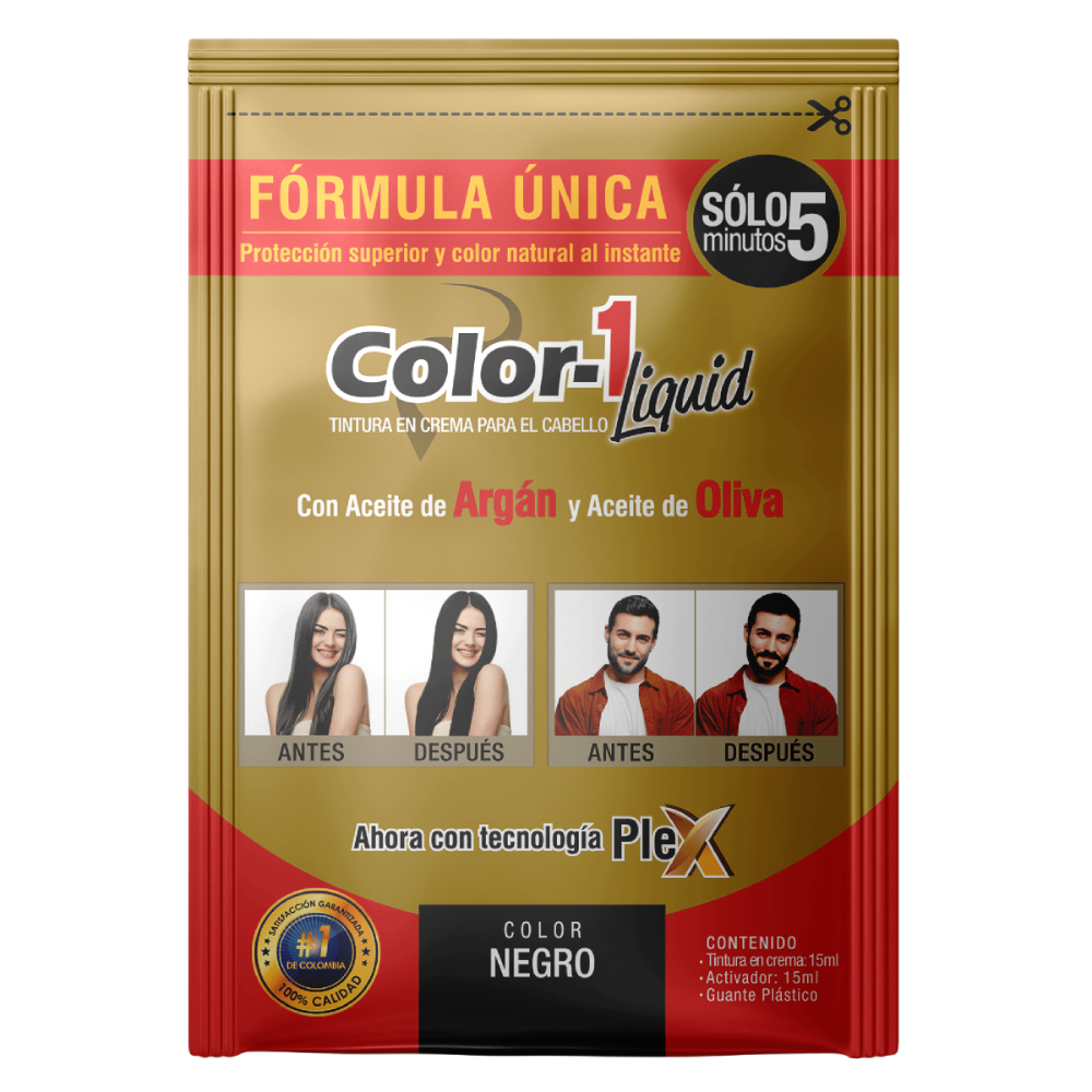 BAMBU COLOR 1 TINTE LIQUIDO NEGRO
