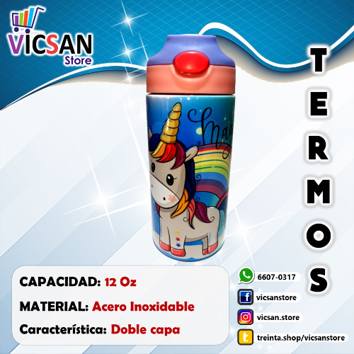 TERMOS - Doble Capa 12Oz