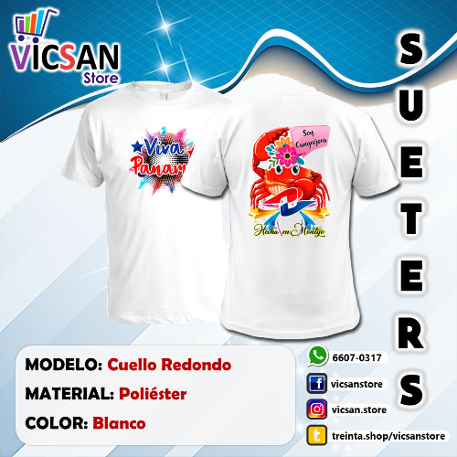SUETERS - Blanco CR