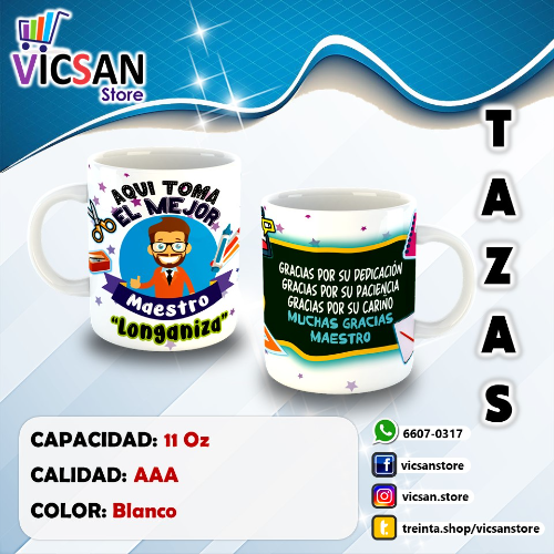 TAZAS - 11 Oz
