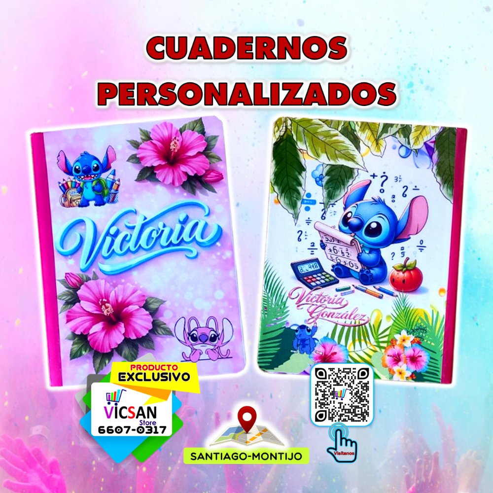CUADERNOS PERSONALIZADOS