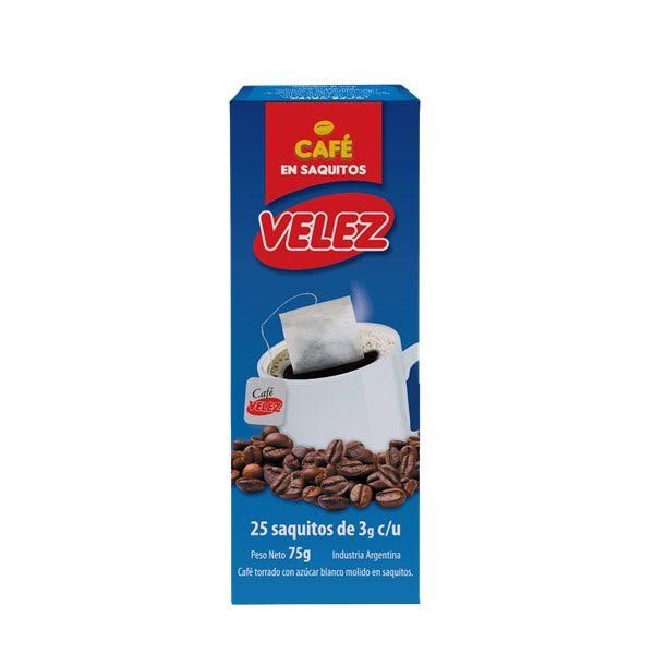 CAFE VELEZ SAQUITOS (25un)