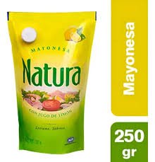 MAYONESA NATURA 250gr