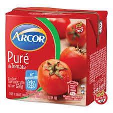 PURE DE TOMATE "ARCOR" 520gr.