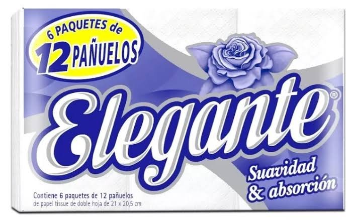 PAÑUELO DESCARTABLE "ELEGANTE" Xun.