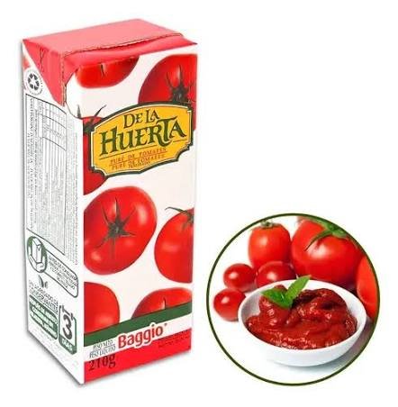 PURE DE TOMATE "LA HUERTA" 210cc