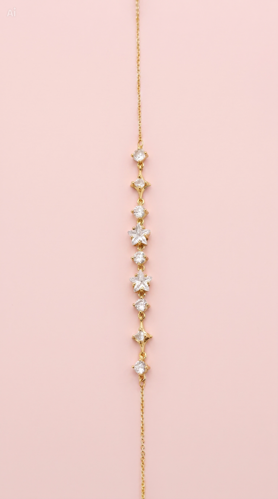 Pulsera Diamantes Blancos