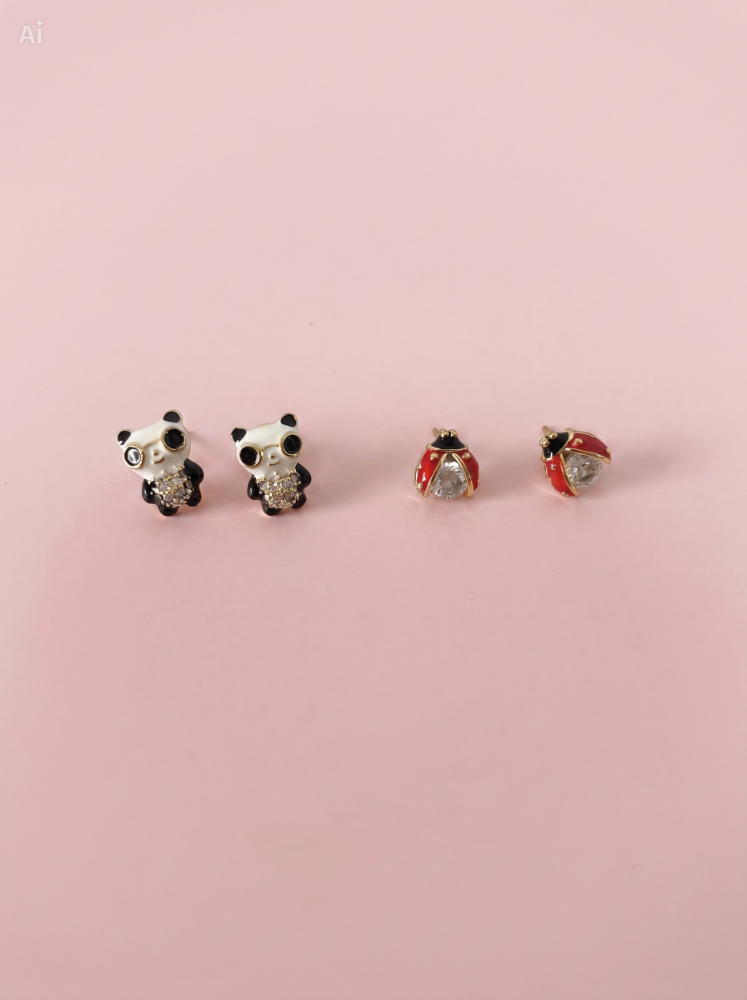 Panda y Mariquita