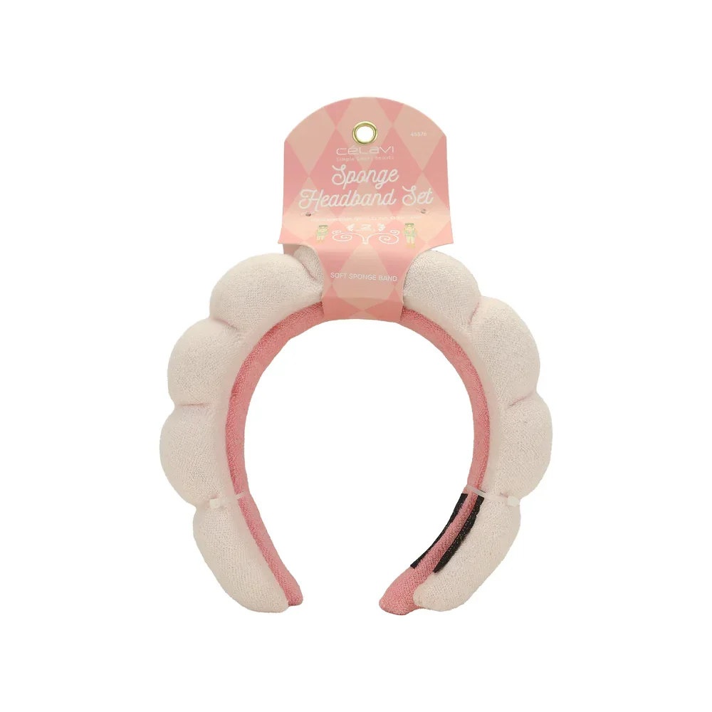 Diadema de esponjas para skincare / maquillaje - Célavi