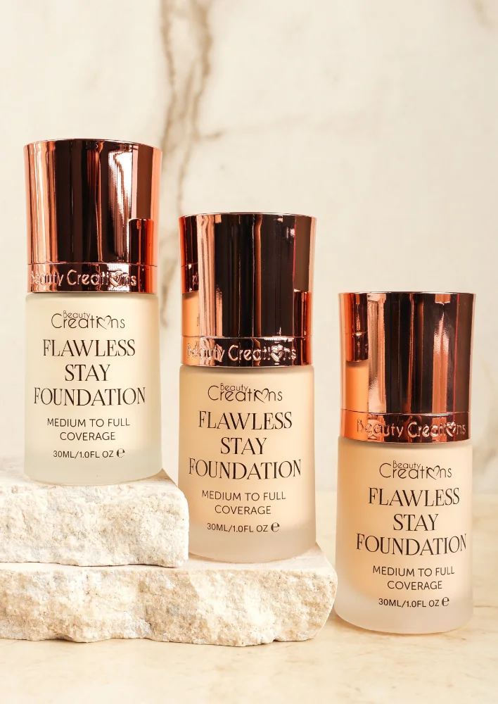 Base Semi-Mate Flawless Stay Foundation - Beauty Creations