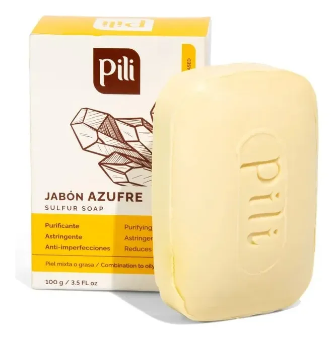 Jabón Azufre - Pili 100g