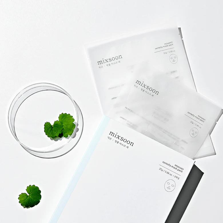 Mascarillas de Centella - Mixsoon